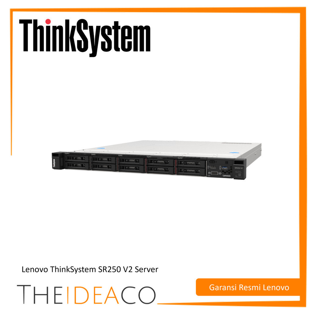 Jual Lenovo ThinkSystem SR250 Server Intel Xeon E-2324G 8GB 1.2TB 10K ...