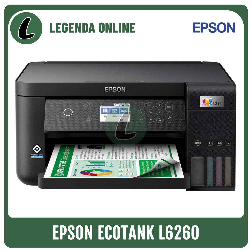 Jual Printer Epson L6260 Duplex All In One Ink Tank Print Scan Copy Wifi Ethernet Adf Fax 1094
