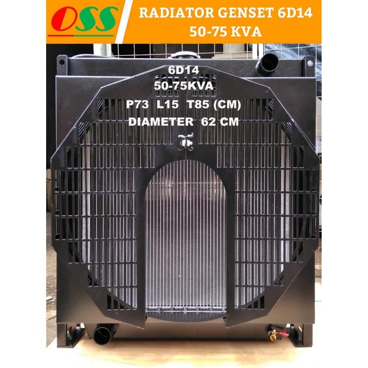 Jual RADIATOR GENSET 6D14 50-75 KVA ALUMINIUM | Shopee Indonesia