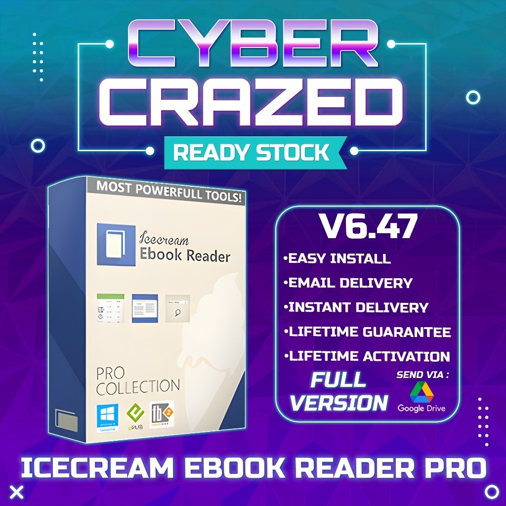 Jual IceCream Ebook Reader Pro 6 v6.47 Full Version (Versi Terbaru