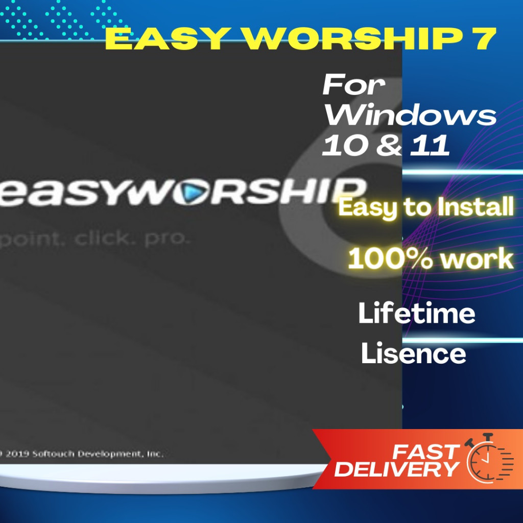 Jual }[work]Easy Worship 7.4 dengan Bonus Alkitab &Lagu Rohani lengkap ...