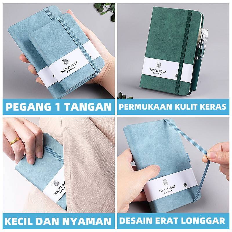 Jual Notebook A5/A6/A7 Buku Diary Aesthetic Buku Catatan Buku Notes ...
