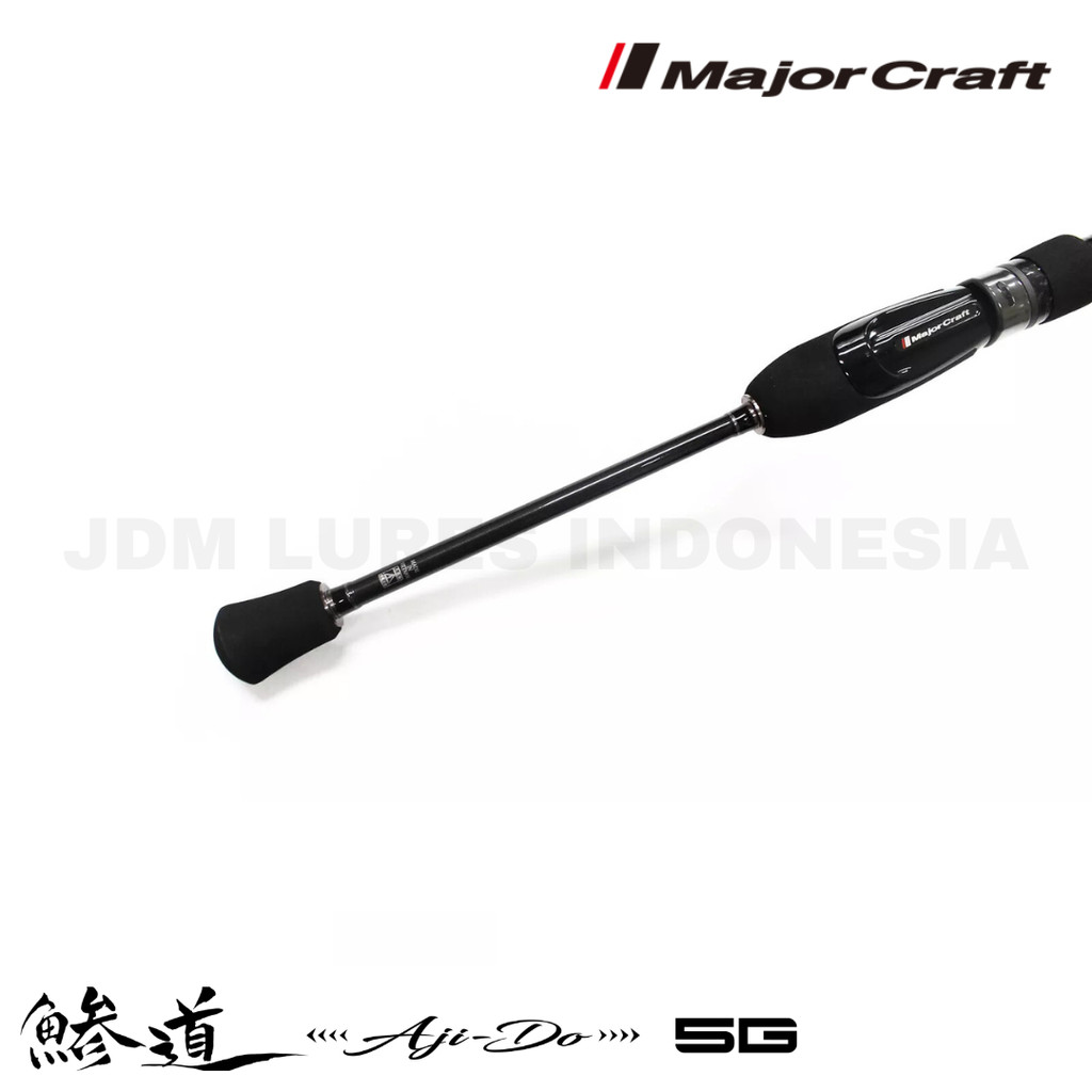 Major Craft Ajido 5G S502L/AJI – Light Ajing Rod, Black