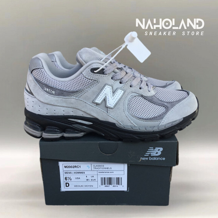 Jual New Balance 2002R Grey Black JD Sports Exclusive M2002RC1