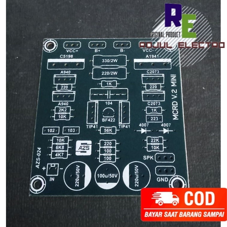 Jual PCB Driver Power Amplifier MCRD V2 Mini | Shopee Indonesia