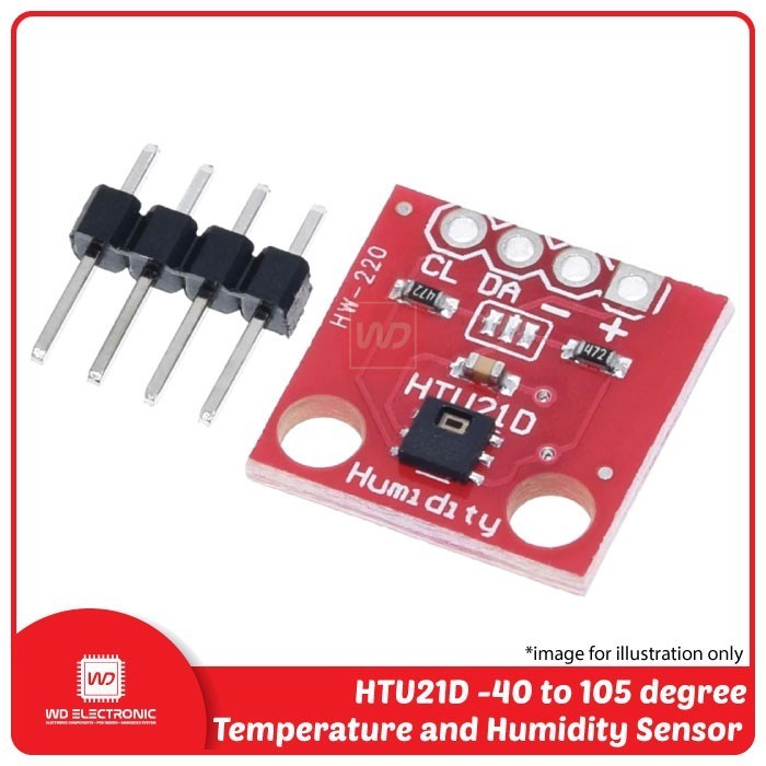 Jual DC99 HTU21D Temperature and Humidity Sensor module HW-220 | Shopee ...