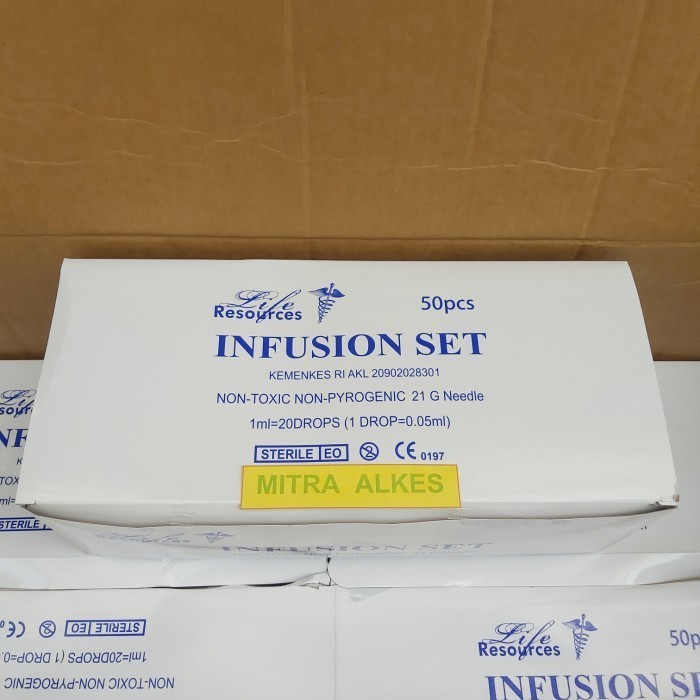 Jual Infuset Dewasa LIFE RESOURCES. Adult Infusion Set LIFE RESOURCE ...