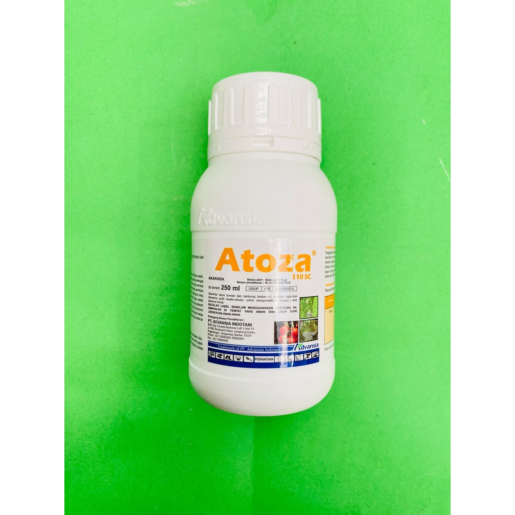 Jual Insektisida akarisida ATOZA 110SC pengendali tungau isi 250ml dari ...