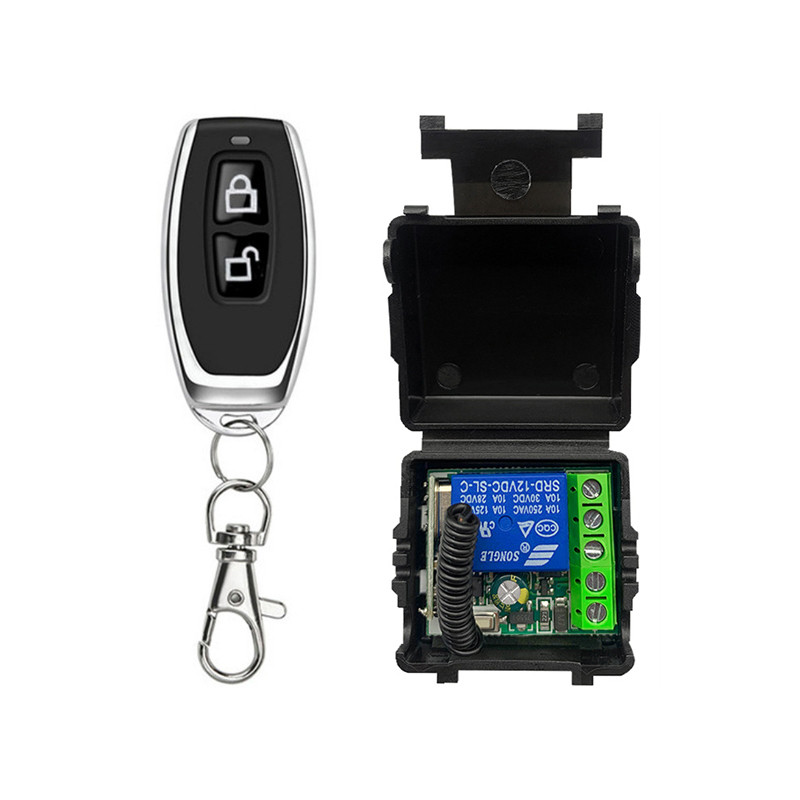 Jual LIUOOP 433Mhz Universal Wireless Remote Control Switch DC 12V ...