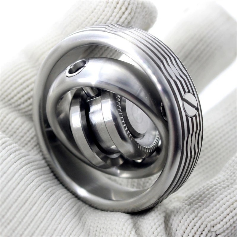Jual Mechforce Gyro Stainless Steel Fidget Spinner EDC Adult Fidget ...