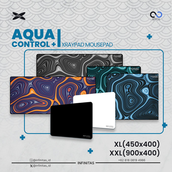 Jual XRaypad Aqua Control Plus / AC+ Gaming Mousepad (Hybrid) | Shopee ...