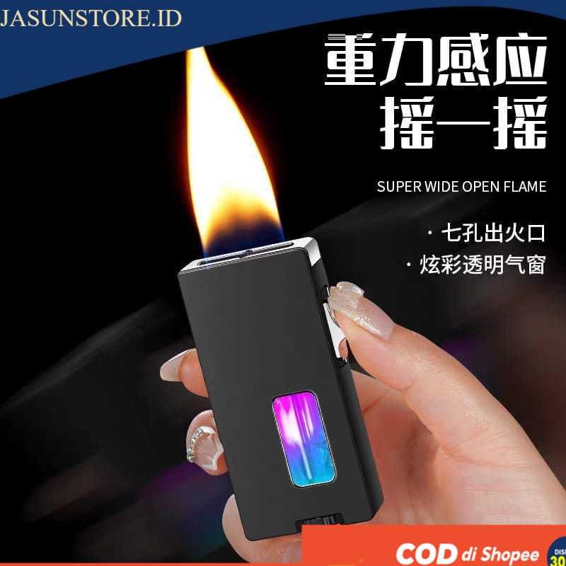 Jual KOREK API TRANSPARAN SENSOR GOYANG DAN TIUP | Shopee Indonesia