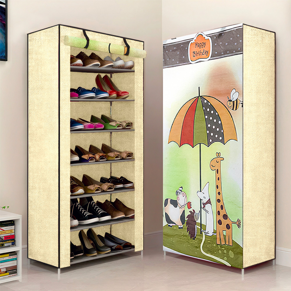 Jual FURNITURE - Rak Sepatu Susun 10 Tingkat Portable Lemari Sepatu ...