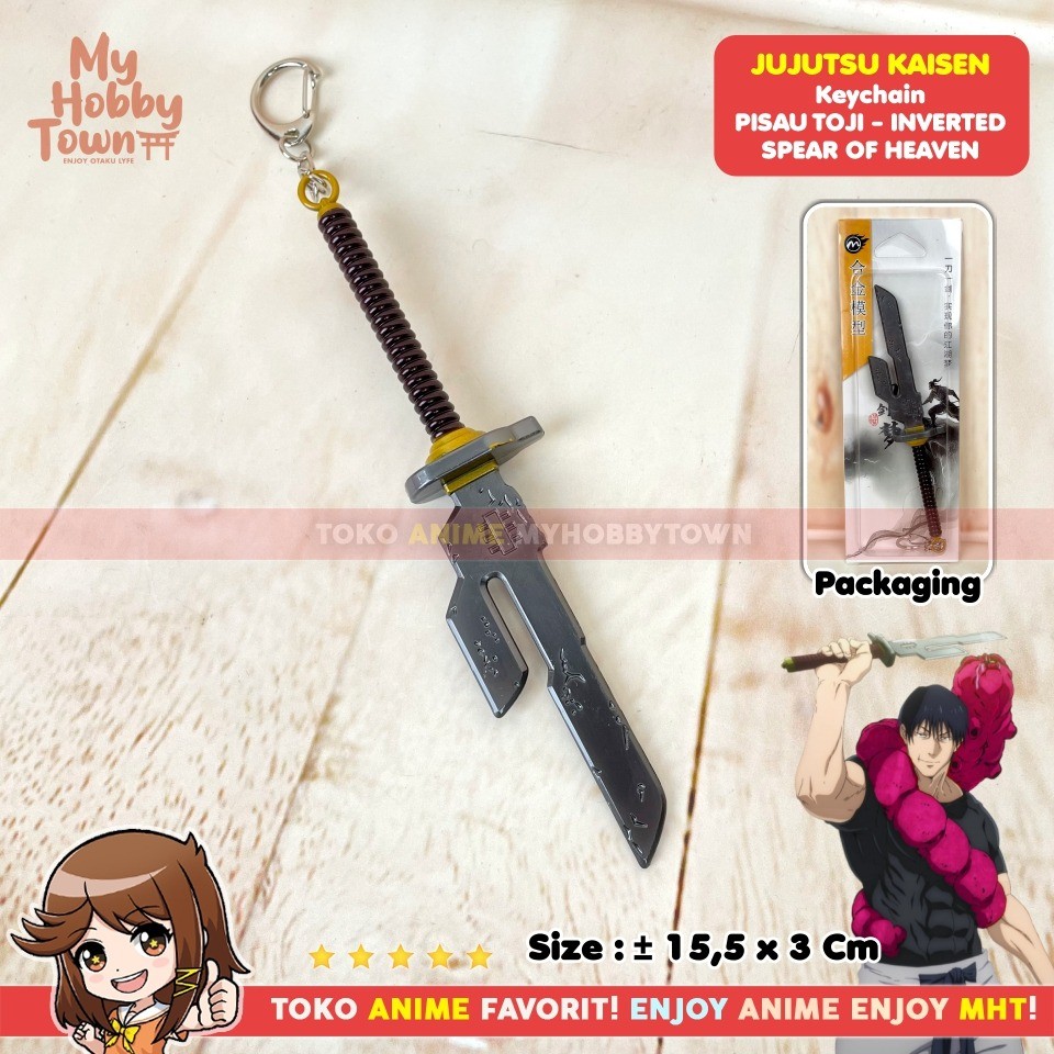 Jual Gantungan Kunci Anime Jujutsu Kaisen Replika Pisau Dagger ...