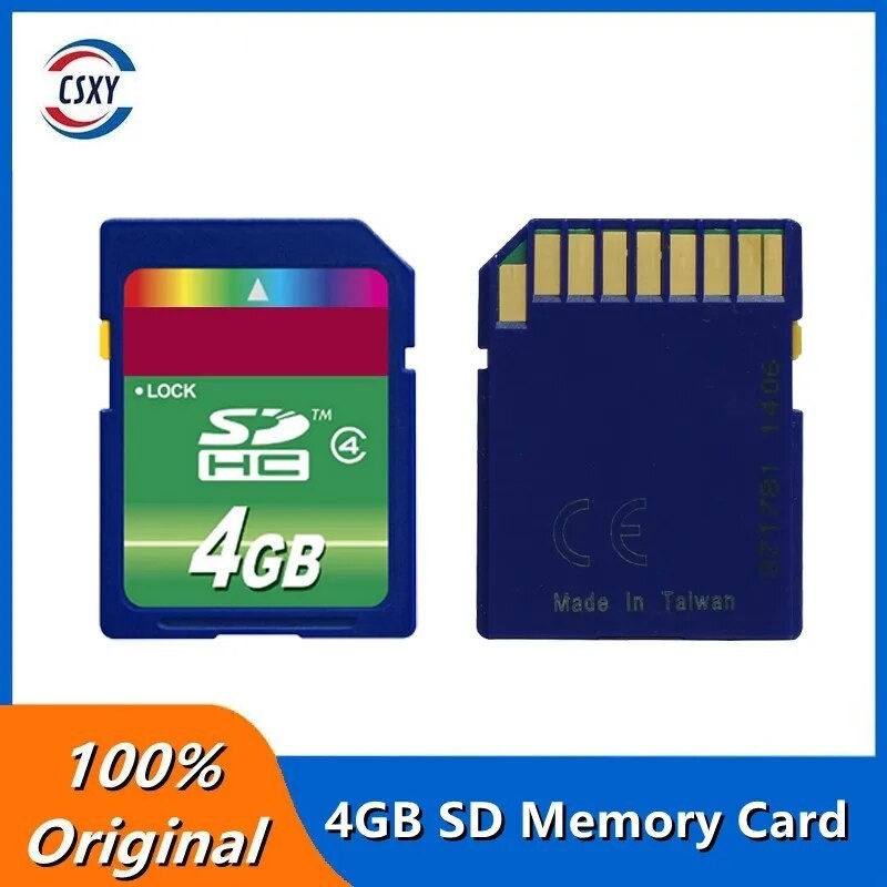 Jual Original SD Card 4GB SDHC 4GB Class 4 High Speed Memory Card ...