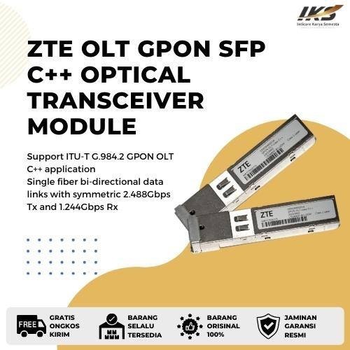 Jual ZTE OLT GPON SFP C+ C++ C+++ Optical Transceiver Module | Shopee ...