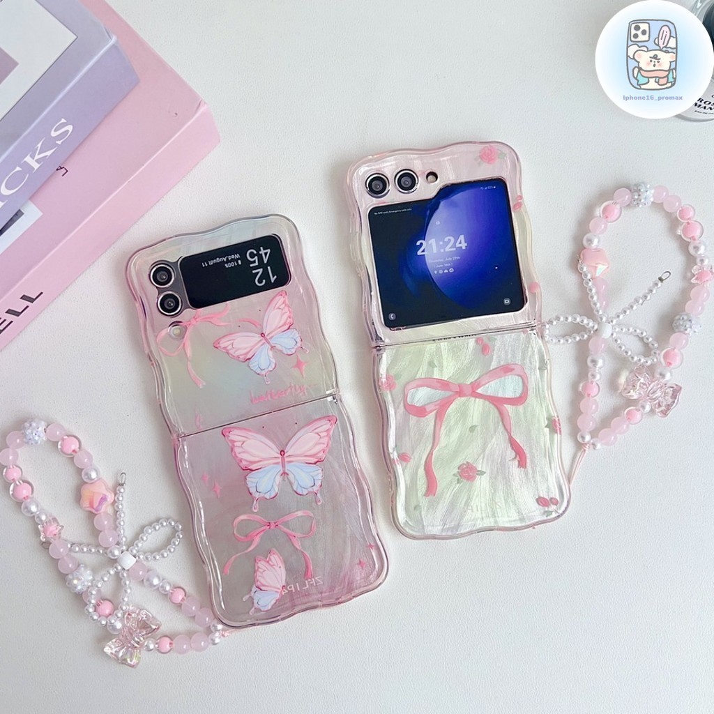 Jual Advanced Gradient Butterfly Phone Casing Suitable for Samsung ...