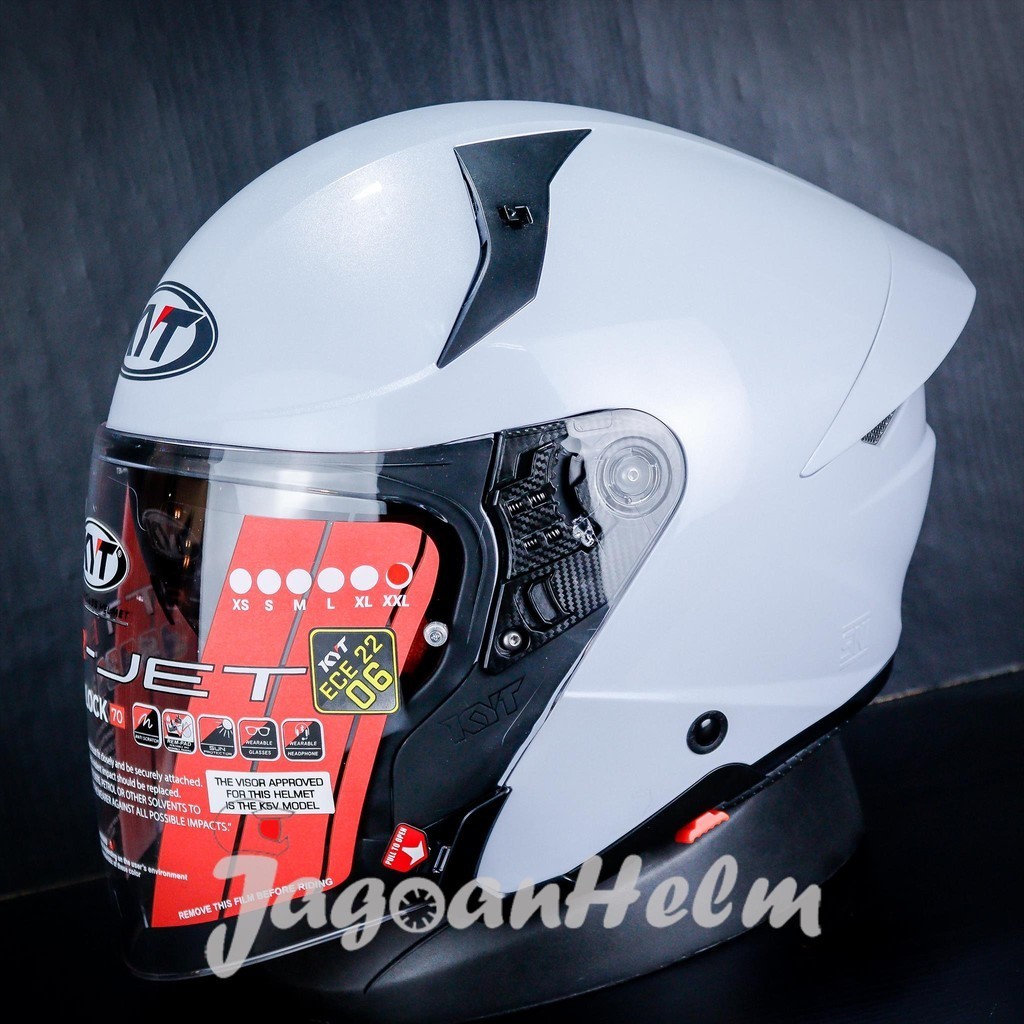 Jual Kyt Helm Ttr Jet Solid Stellar Diamond Ttr Jet Double Viso