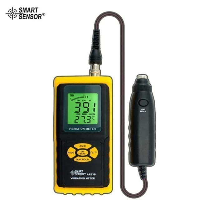 Jual Vibration Meter Smart Sensor AR63B Gauge Tester Digital Vibrometer