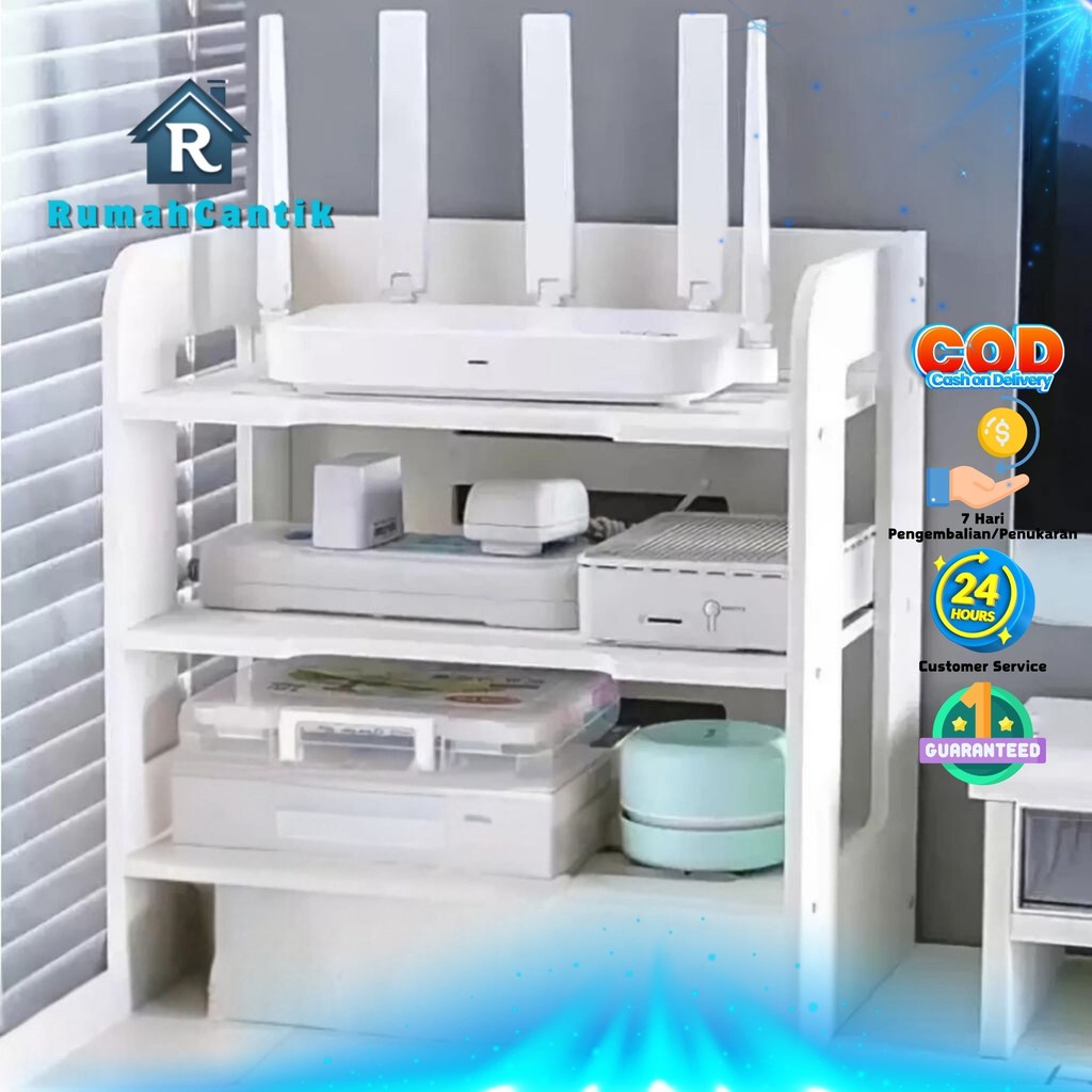 Jual RumahCantik - Rak Dudukan Wifi Router Sekaligus Berkas File Foto ...