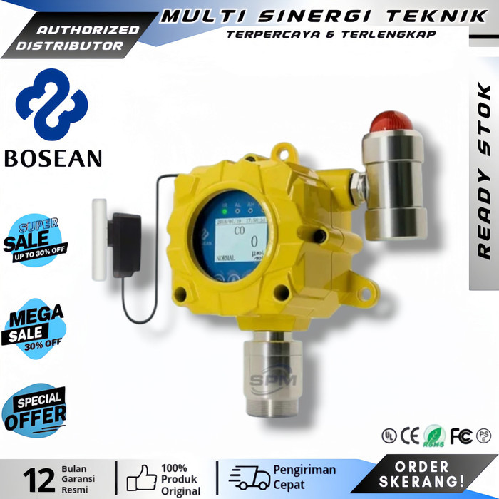 Jual CH4 Methane Fixed Online Gas Detector KG60 Bosean Monitor KG-60 ...