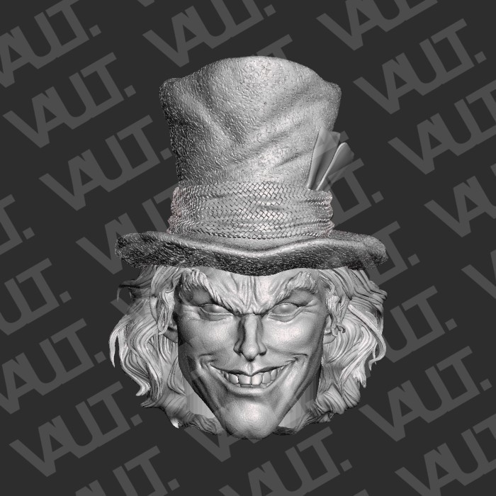 Jual DJ06 Custom Head Action Figure DC Mezco Mad Hatter Mezco Sculpt HS ...