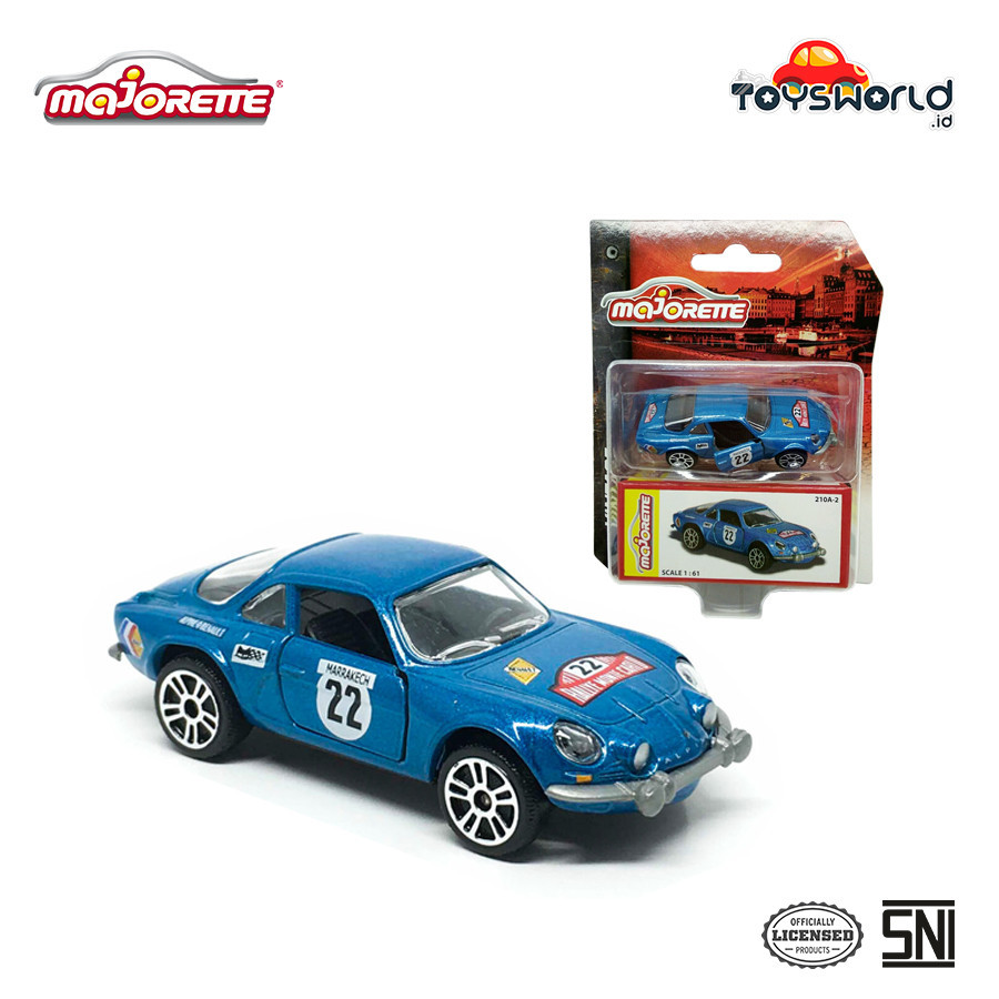 Jual Majorette Vintage Collectors Collectors Box Renault Alpine A110 No ...