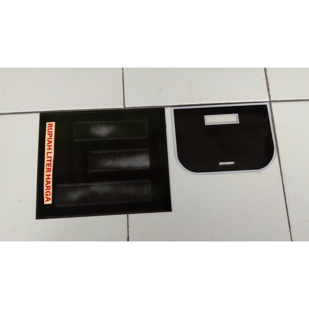 Set Akrilik CPU dan Display Layar Pom Mini