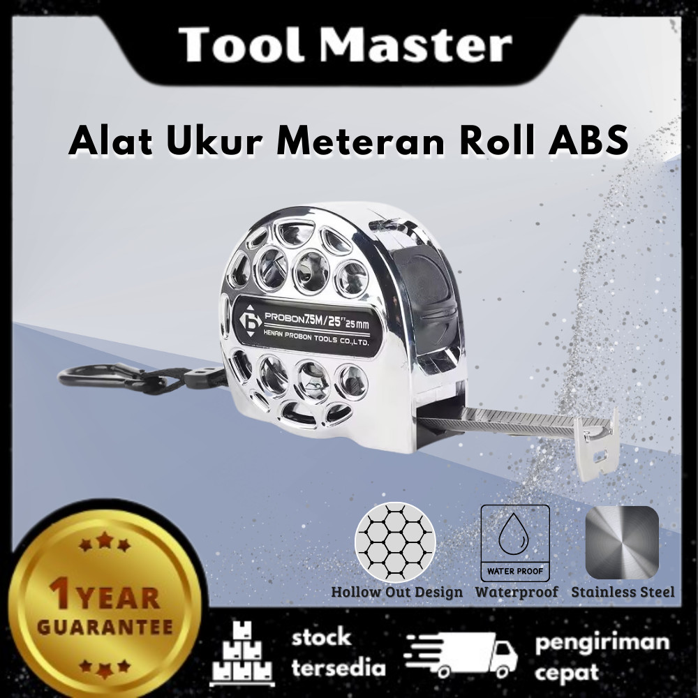 Jual Tool Master Garansi Tahun Alat Ukur Meteran Roll Abs M M M