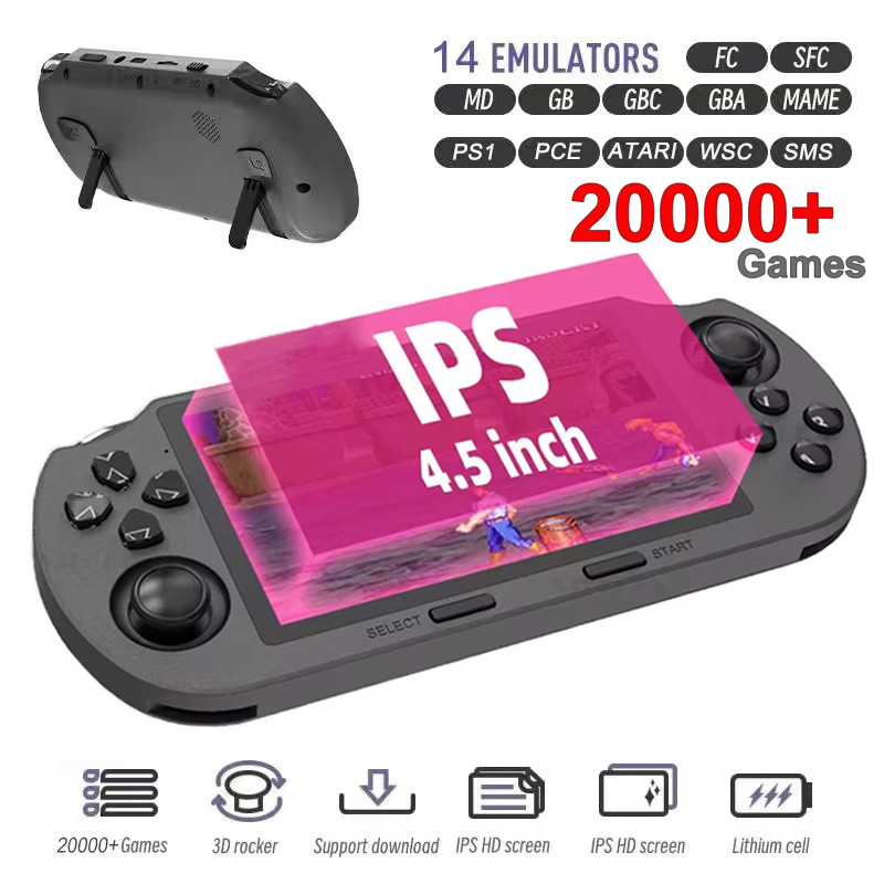 SF3000 Portable Handheld HD Gaming Console Set