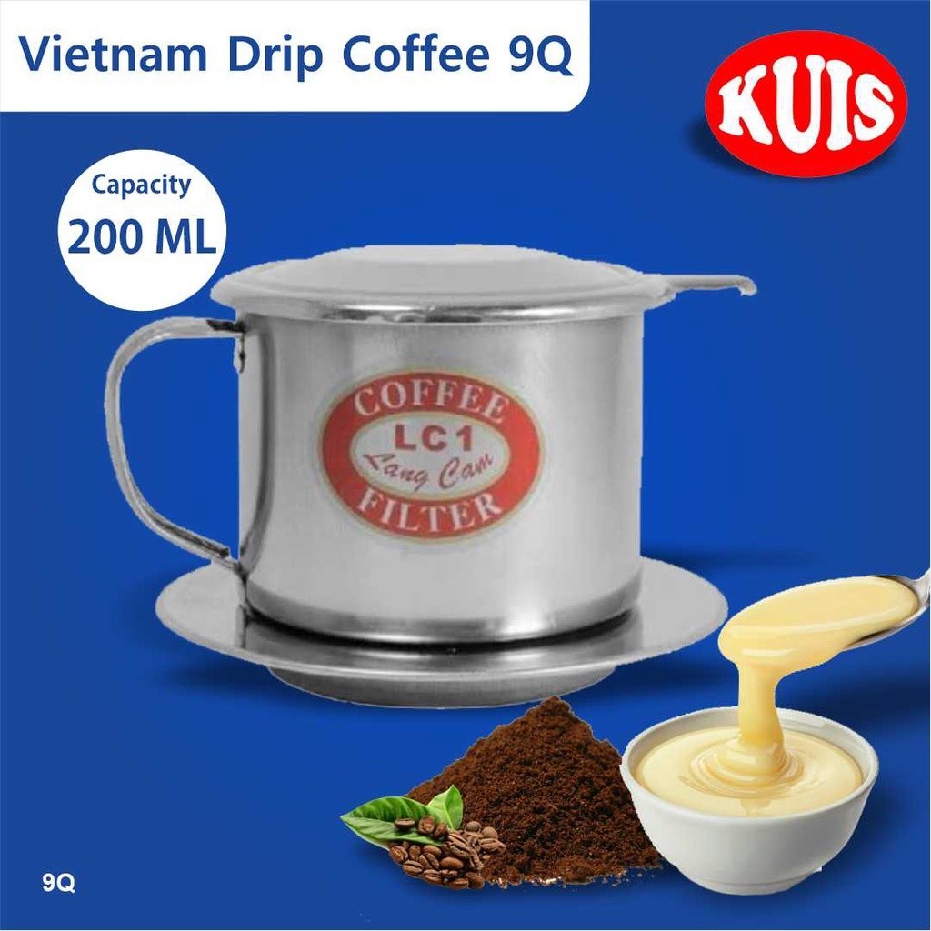 Jual Vietnam Drip 9Q Drip Coffee Kapasitas 200 ML KUIS | Shopee Indonesia