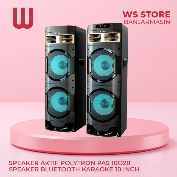 Jual Speaker Aktif Polytron Pas 10d28 Speaker Bluetooth Karaoke 10 Inch