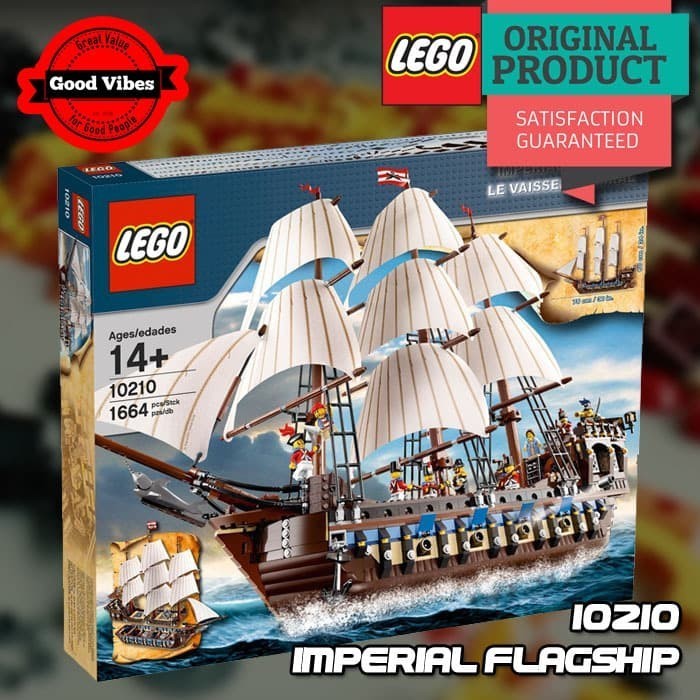 Jual LEGO Original CREATOR EXPERT 10210 Imperial Flagship - Mainan Anak ...