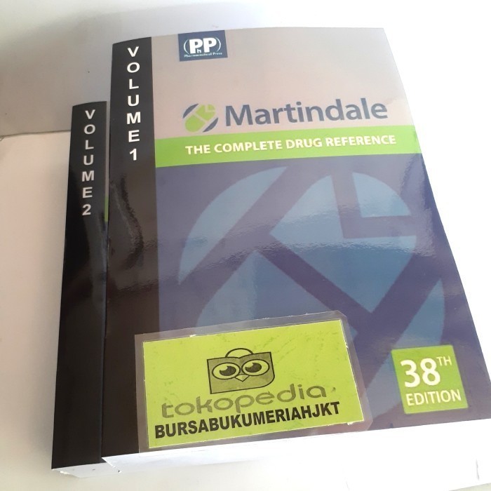 Jual Martindale: The Complete Drug Reference 38th vol 1 - 2 | Shopee ...