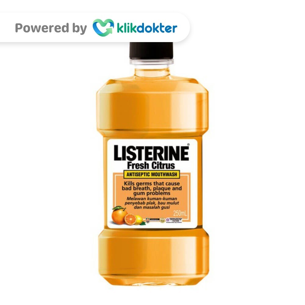 Jual Listerine Fresh Citrus 250ml | Shopee Indonesia