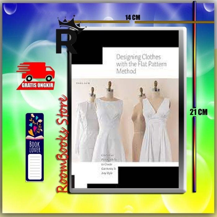 Jual designing clothes with the flat pattern method by sara alm a5
