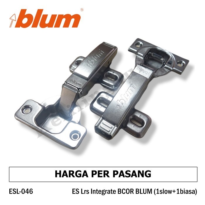 Jual Engsel Sendok Lurus BLUM Clip On Intergrate BCOR Slowmotion ...
