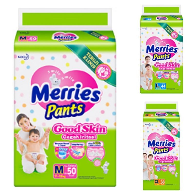 Jual Merries Pants Good Skin Jumbo M50/L44/XL38/XXL28 / MERRIES GOOD ...
