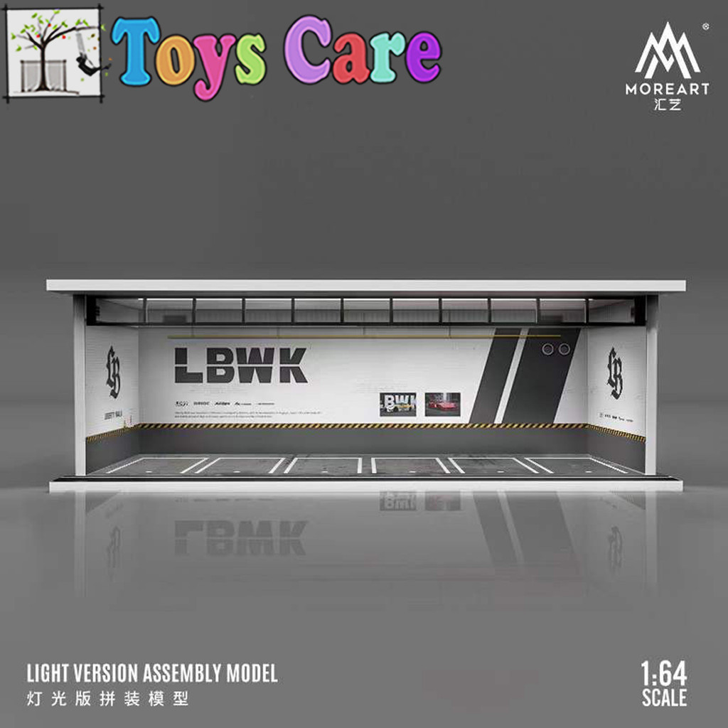 Jual Moreart Liberty Walk Parking Lot Scene with LED Light Display ...