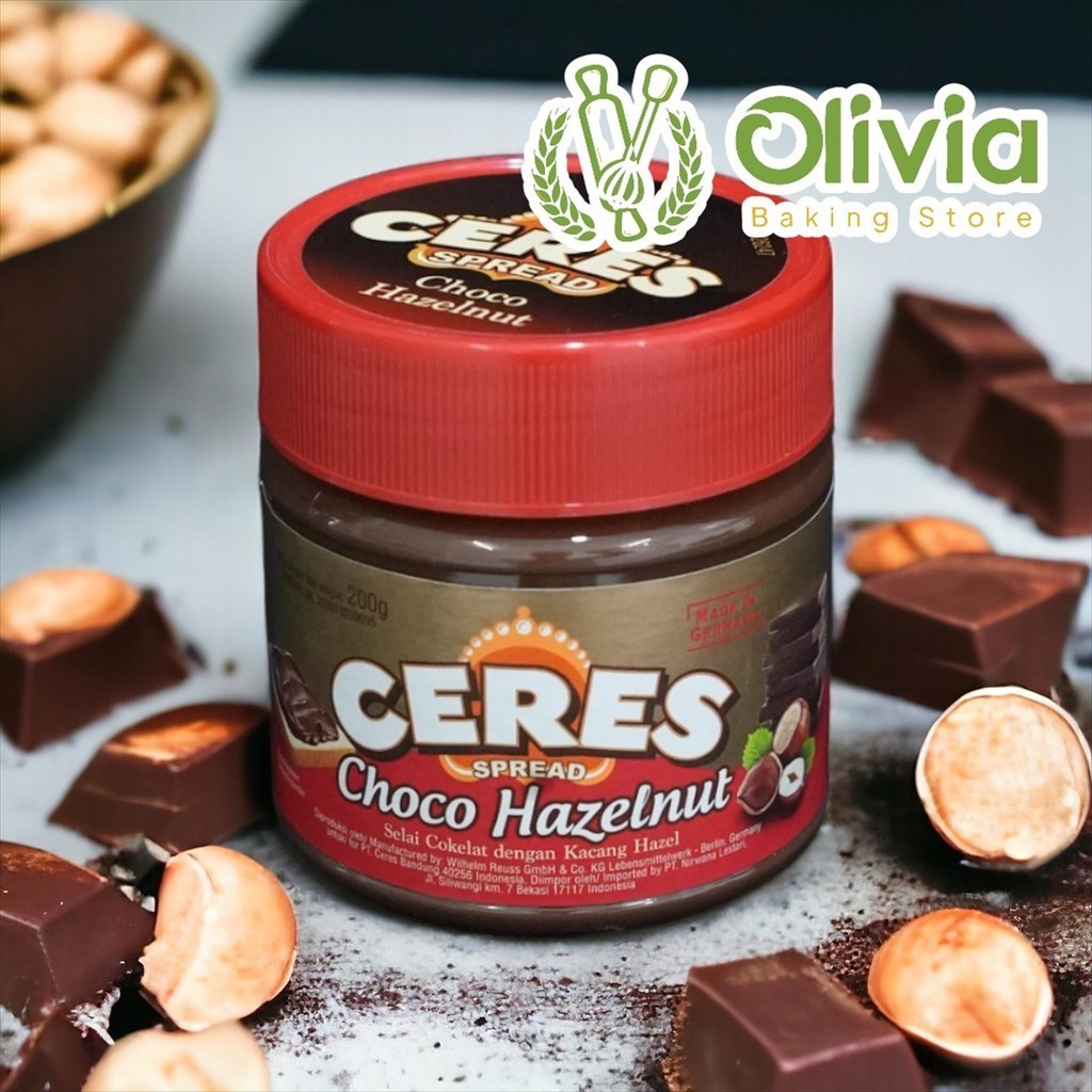 Jual Ceres Choco Spread Selai Chocolate Cokelat Hazelnut 200 Gr ...