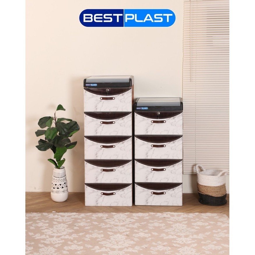 Jual Lemari / Laci / Rak Plastik Serba Guna Bestplast Drawer Cabinet ...