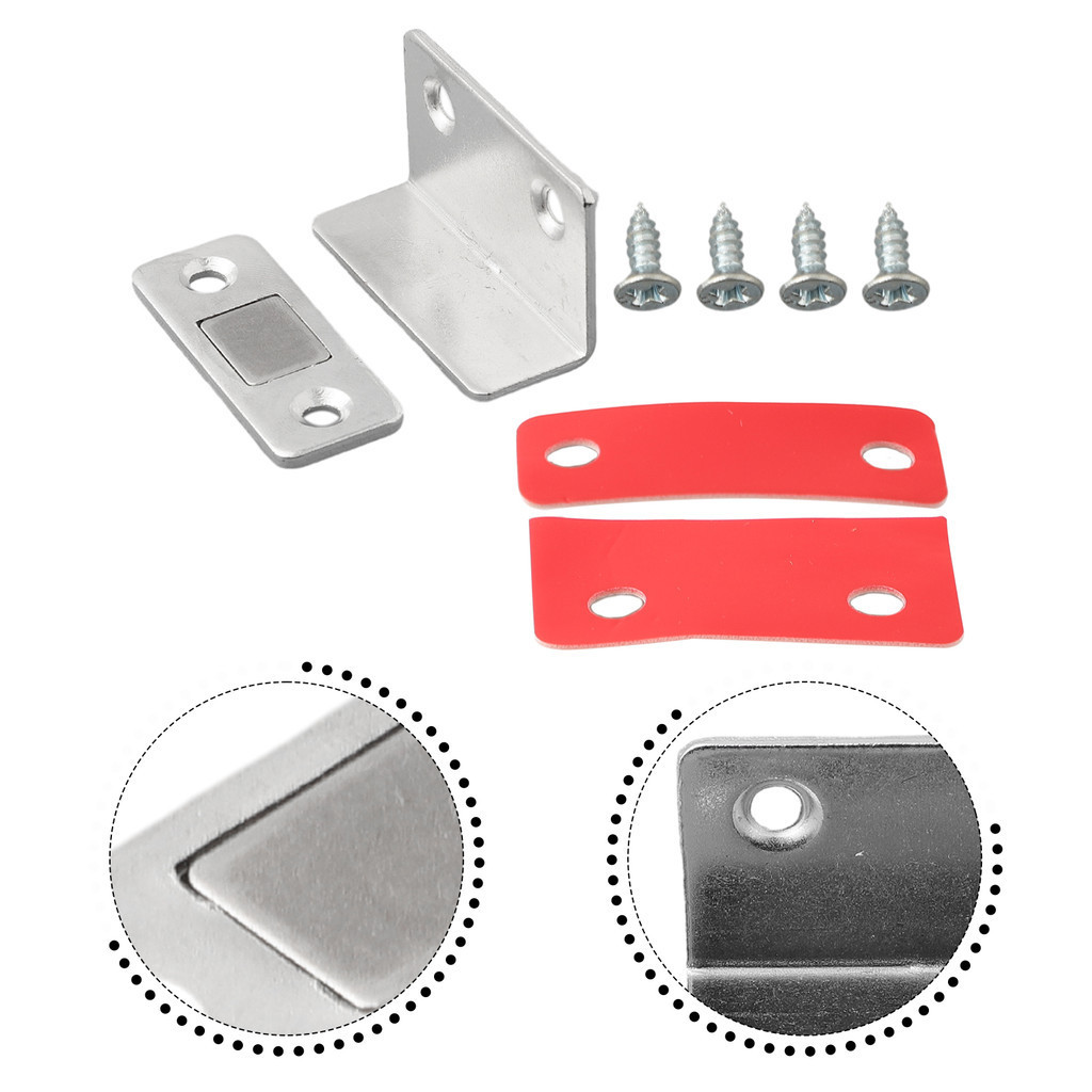 1/2Pcs Magnetic Cabinet Catches Magnet Door Stops Hidden Door Closer With Screw For Closet Cupboard Furniture Hardware I3820874445