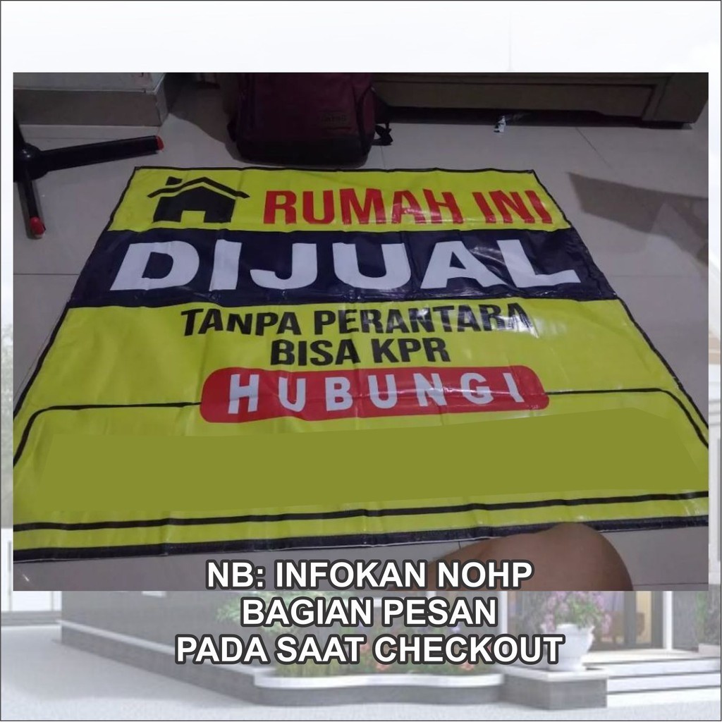 Jual Spanduk Rumah Dijual Rumah Disewakan Rumah Dikontrakan Murah ...