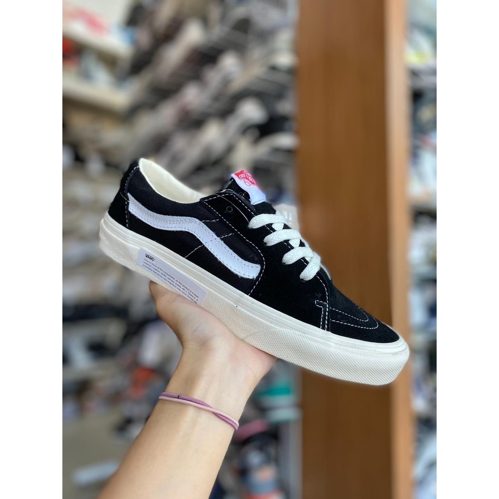 Jual Vans Sk8 Low OG B W DT Sneakers Unisex bisa COD ukuran 37 38 39 40 41 42 43 44 45 46 Shopee Indonesia