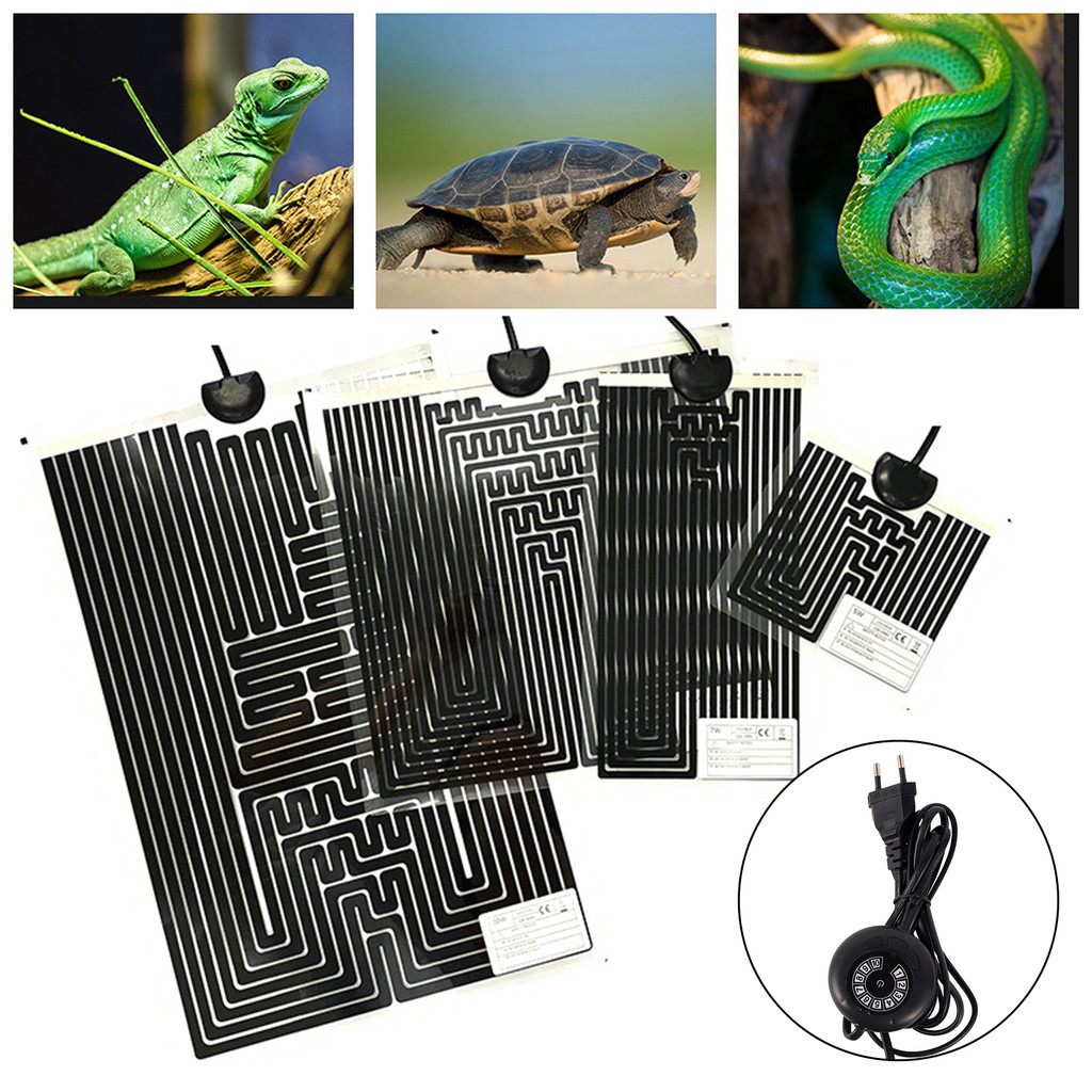 View of Jual 5-45W Reptile Vivarium Heat Mat With A 10-Level Regulator Pets ...