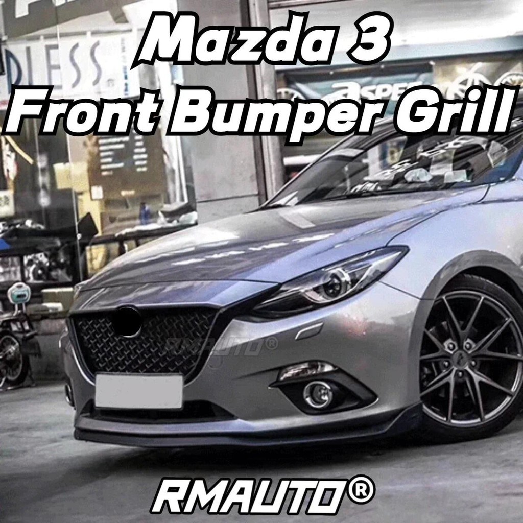 Jual RMAUTO Car Front Grille Racing Grill Honeycomb Diamond Style Mesh ...