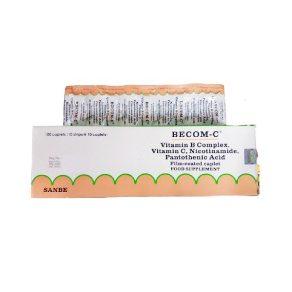 Jual Becom C Box Isi 100 Kaplet | Shopee Indonesia