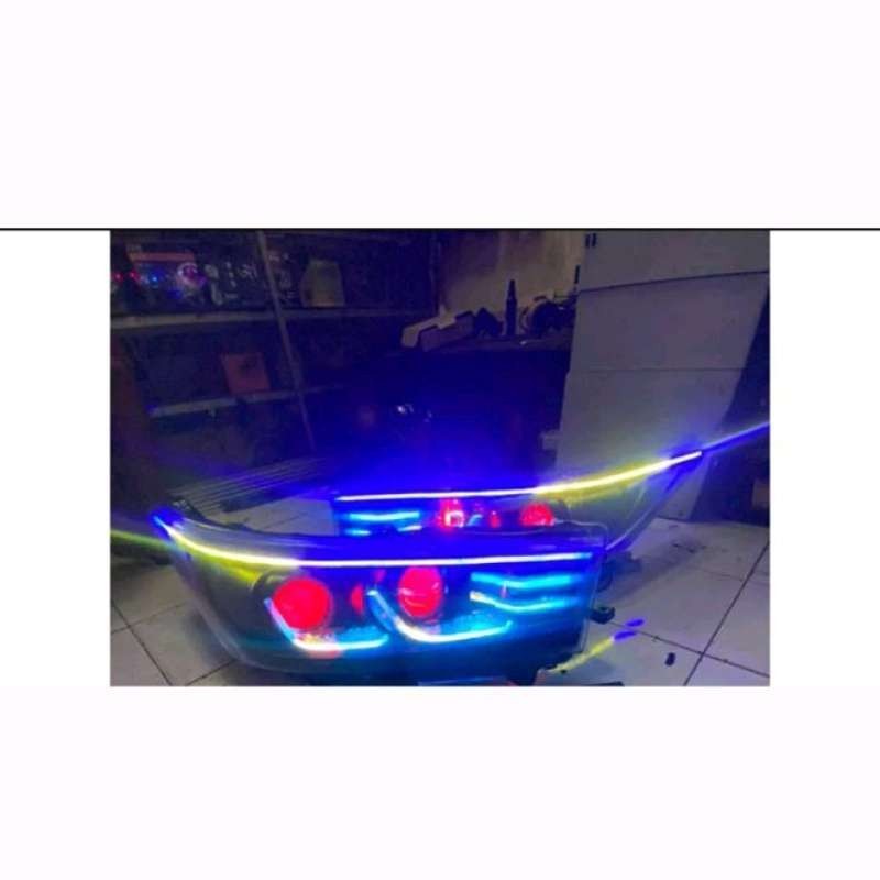 Jual Lampu Innova Reborn Headlamp Custom Projector Proji Frame Alis RGB ...