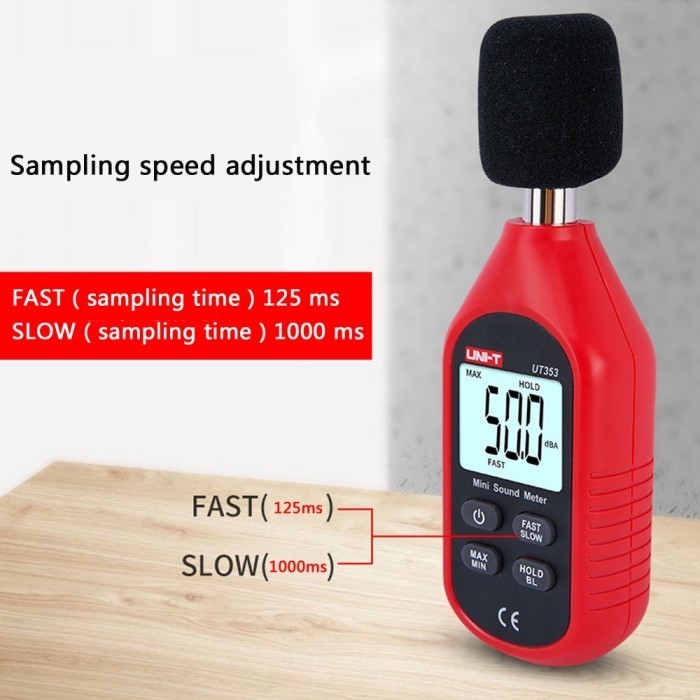 Jual [COD IND] UNI-T UT353 Sound Noise Level Meter Desibel Desible Alat ...