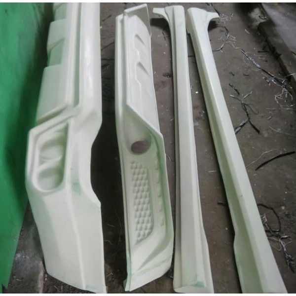 Jual BAMPER BODY KIT bodykit Mitsubishi Expander RX MENTAH bodikit ...